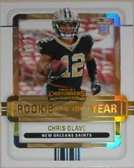 Chris Olave [Gold] #ROY-COL Football Cards 2022 Panini Contenders Rookie of the Year Prices