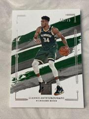 Giannis Antetokounmpo [Silver] Basketball Cards 2020 Panini Impeccable Prices