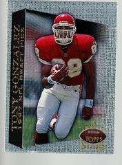 Tony Gonzalez [Foil] Football Cards 1997 Topps Stars Prices