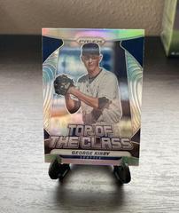 George Kirby [Silver Prizm] Baseball Cards 2020 Panini Prizm Top of the Class Prices