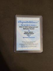Termarr Johnson [Gold] #C22A-TJ Baseball Cards 2022 Bowman Draft Class of Autographs Prices
