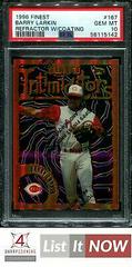 Barry Larkin [Refractor w/ Coating] #167 Baseball Cards 1996 Finest Prices