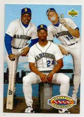 Jay Buhner, Ken Griffey Jr. , Kevin Mitchell #55 Baseball Cards 1993 Upper Deck Prices