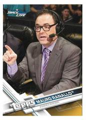 Mauro Ranallo [Gold] Wrestling Cards 2017 Topps WWE Prices