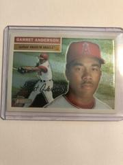 Garret Anderson #8 Baseball Cards 2005 Topps Heritage Chrome Prices