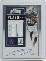 CeeDee Lamb [Autograph Playoff] Football Cards 2020 Panini Contenders Prices