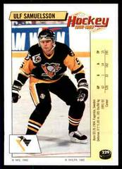 Ulf Samuelsson #229 Hockey Cards 1992 Panini Stickers Prices