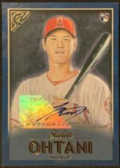 Shohei Ohtani [Autograph Blue] #116 Baseball Cards 2018 Topps Gallery Prices