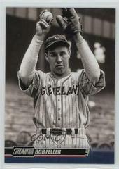 Bob Feller [Rainbow Foil] #114 Baseball Cards 2014 Stadium Club Prices