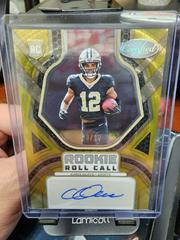 Chris Olave [Gold Etch] Football Cards 2022 Panini Certified Rookie Roll Call Signatures Prices
