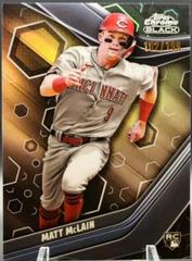 Matt McLain [Refractor] Baseball Cards 2023 Topps Chrome Black Prices
