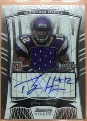 Percy Harvin [Autograph Jersey] #177 Football Cards 2009 Bowman Sterling Prices