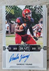 Dareke Young #BA-DY1 Football Cards 2022 Leaf Draft Autographs Prices