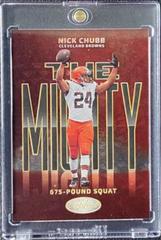 Nick Chubb #M-9 Football Cards 2023 Panini Certified The Mighty Prices