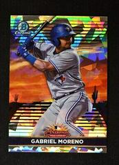 Gabriel Moreno [Atomic] #AFLS-14 Baseball Cards 2022 Bowman Chrome 2021 AFL Fall Stars Prices