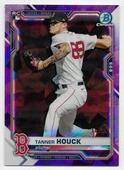 Tanner Houck [Purple] #13 Baseball Cards 2021 Bowman Chrome Sapphire Prices