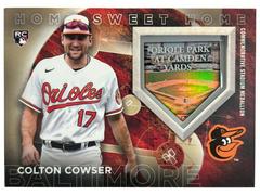 Colton Cowser [Gold] #HSH-CC Baseball Cards 2024 Topps Home Sweet Home Prices