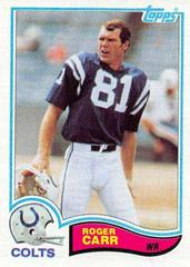 Roger Carr Football Cards 1982 Topps Prices