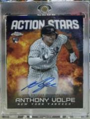 Anthony Volpe Baseball Cards 2023 Topps Chrome Update Action Stars Autographs Prices