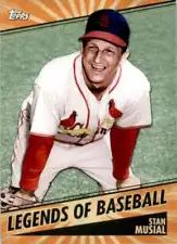 Stan Musial [Legends Of Baseball] Baseball Cards 2021 Topps Opening Day Prices