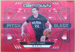 Franz Wagner [Red] #5 Basketball Cards 2021 Panini Obsidian Pitch Black Prices