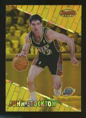 John Stockton [Atomic Refractor] Basketball Cards 1999 Bowman's Best Prices