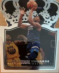 Anthony Edwards #34 Basketball Cards 2021 Panini Crown Royale Prices