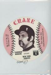 Thurman Munson Baseball Cards 1976 Crane Potato Chips Discs Prices