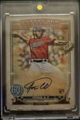 Aaron Civale [Bazooka Back] #AC Baseball Cards 2020 Topps Gypsy Queen Autographs Prices