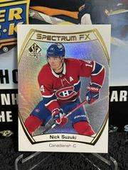 Nick Suzuki #S-21 Hockey Cards 2021 SP Authentic Spectrum FX Prices