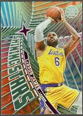 LeBron James [Emerald] Basketball Cards 2021 Panini Illusions Shining Stars Prices