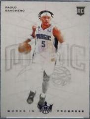 Paolo Banchero [Violet] #22 Basketball Cards 2022 Panini Court Kings Works in Progress Prices