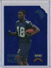 Randy Moss [Blue Die Cut] #9 Football Cards 1998 Playoff Absolute Draft Picks Prices