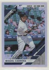 Miguel Cabrera [Career Stat Line] Baseball Cards 2019 Panini Donruss Prices