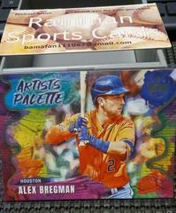 Alex Bregman Baseball Cards 2022 Panini Diamond Kings Artist's Palette Prices