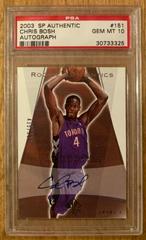 Chris Bosh [Autograph] #151 Basketball Cards 2003 SP Authentic Prices