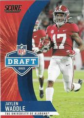 jaylen waddle Football Cards 2021 Panini Score NFL Draft Prices
