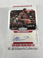 Andre Drummond #CA-ADR Basketball Cards 2022 Panini Contenders Autographs Prices
