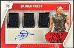 Damian Priest Wrestling Cards 2022 Panini Chronicles WWE Absolute Tools of the Trade Signatures Prices