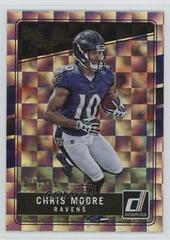 Chris Moore #28 Football Cards 2016 Panini Donruss the Rookies Prices