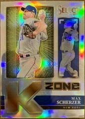 Max Scherzer #KZ-11 Baseball Cards 2022 Panini Select K Zone Prices