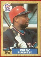 Kirby Puckett Baseball Cards 1987 Topps Tiffany Prices
