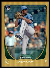 Aaron Crow [Refractor] #220 Baseball Cards 2011 Bowman Chrome Prices