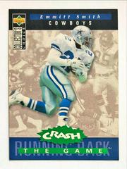 Emmitt Smith [Green] #C15 Football Cards 1994 Collector's Choice Crash the Game Prices