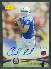 Andrew Luck [Autograph Copper Rainbow] #1 Football Cards 2012 Topps Prime Prices