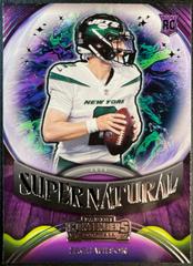 Zach Wilson Football Cards 2021 Panini Contenders Supernatural Prices