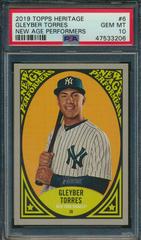Gleyber Torres Baseball Cards 2019 Topps Heritage New Age Performers Prices