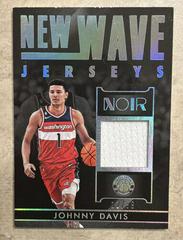 Johnny Davis #NWJ-JDV Basketball Cards 2022 Panini Noir New Wave Jerseys Prices