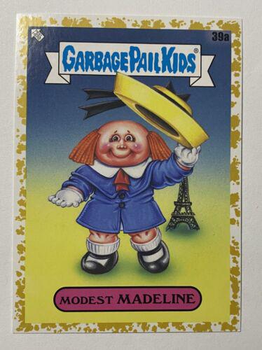 Modest Madeline [Gold] #39a Garbage Pail Kids Book Worms