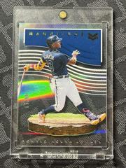 Ronald Acuna Jr. [Gold] Baseball Cards 2021 Panini Chronicles Magnitude Prices